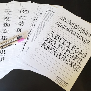 Traditional Calligraphy + Brush Lettering Basics