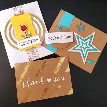 Easy and Elegant Foiled Cards